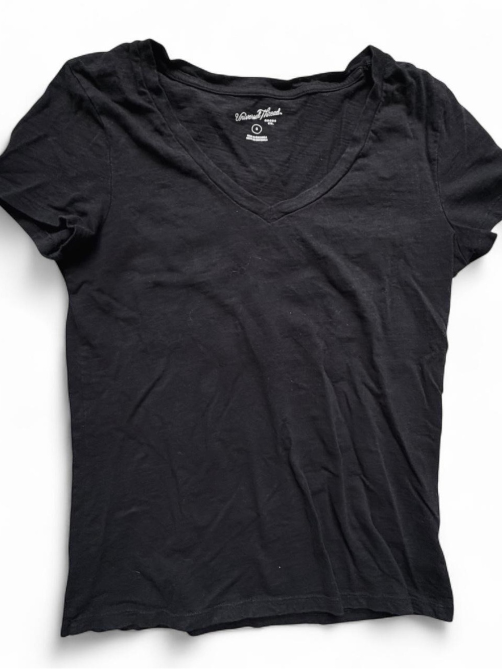 Universal Thread Black V-Neck
